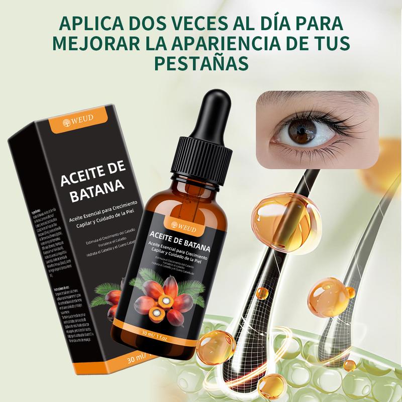 Aceite de Batana WEUD — Sérum para Pestañas y Cejas