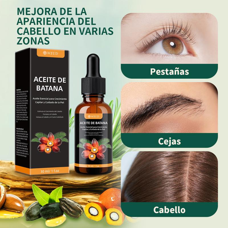 Aceite de Batana WEUD — Sérum para Pestañas y Cejas