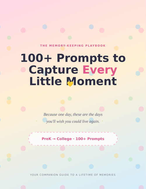 100+ Prompts To Catch Every Little Moment
